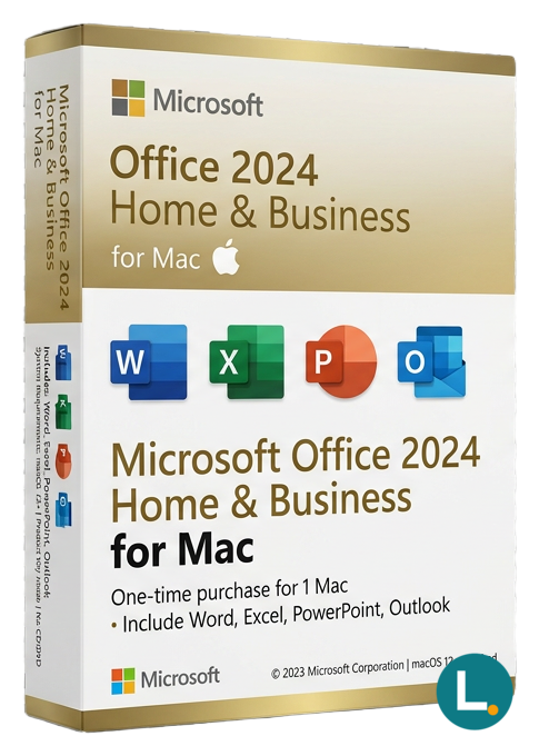 Microsoft Office 2024 Famille et Petite entreprise pour Mac